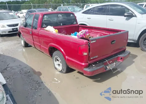 2003 Chevrolet S-10 Ls from USA, damaged, VIN 1GCCS19X438162636